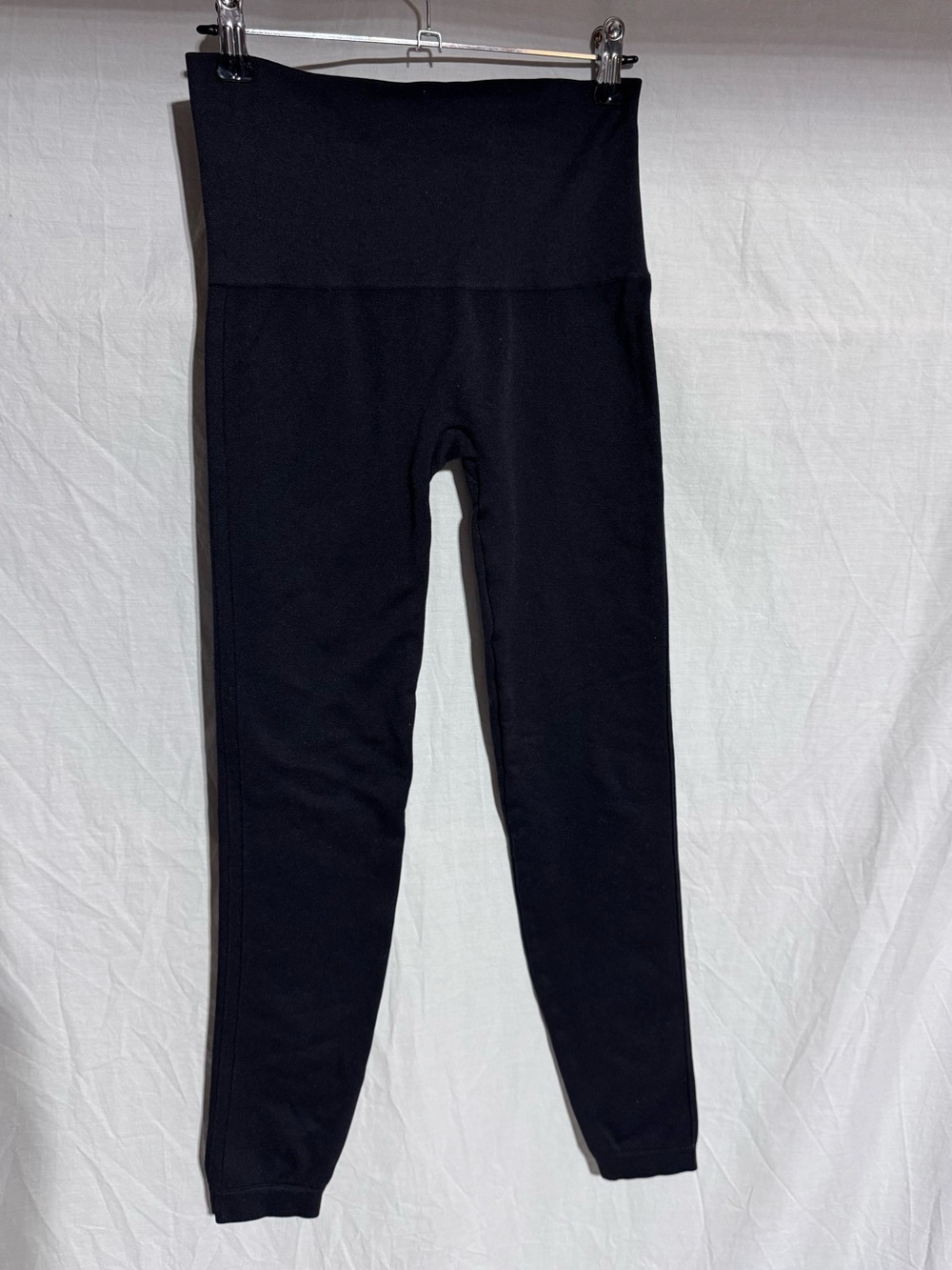 Spanx black fitted leggings Size Small